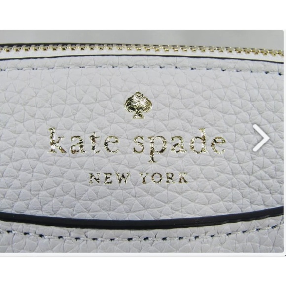 KATE SPADE Pebbled Leather Cross-Body Bag, (10"L x 7"H x 2"W) - Picture 3 of 9